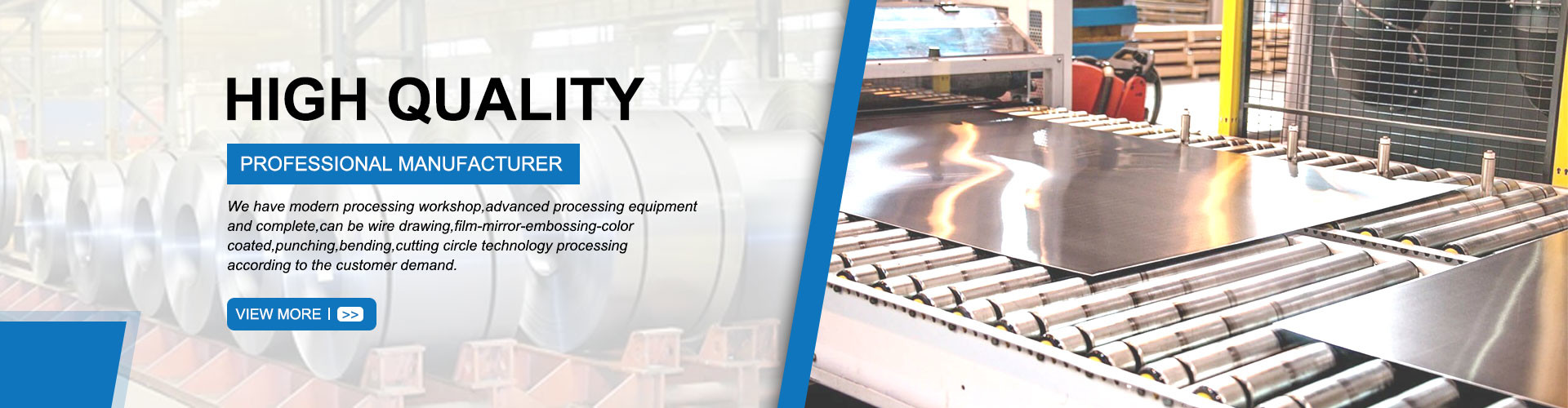 Qualität Kaltgewalzte Edelstahl-Platte usine